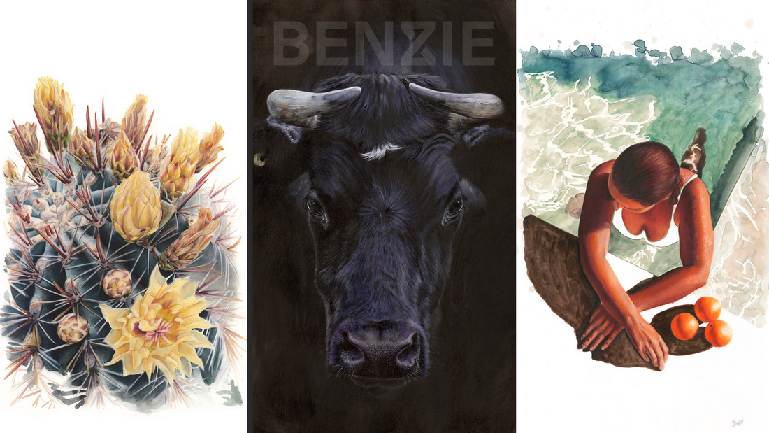 Renowned Hyperrealist Artist Benzie Unveils Exclusive Limited-Edition Giclée Prints to the U.S. Market